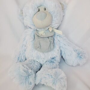 Demdaco Pocket Prayer Bear Plush Stuffed Animal Baby‎ Blue